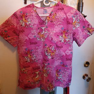 Official Bambi Scrubs | With Disney Tag, Used
